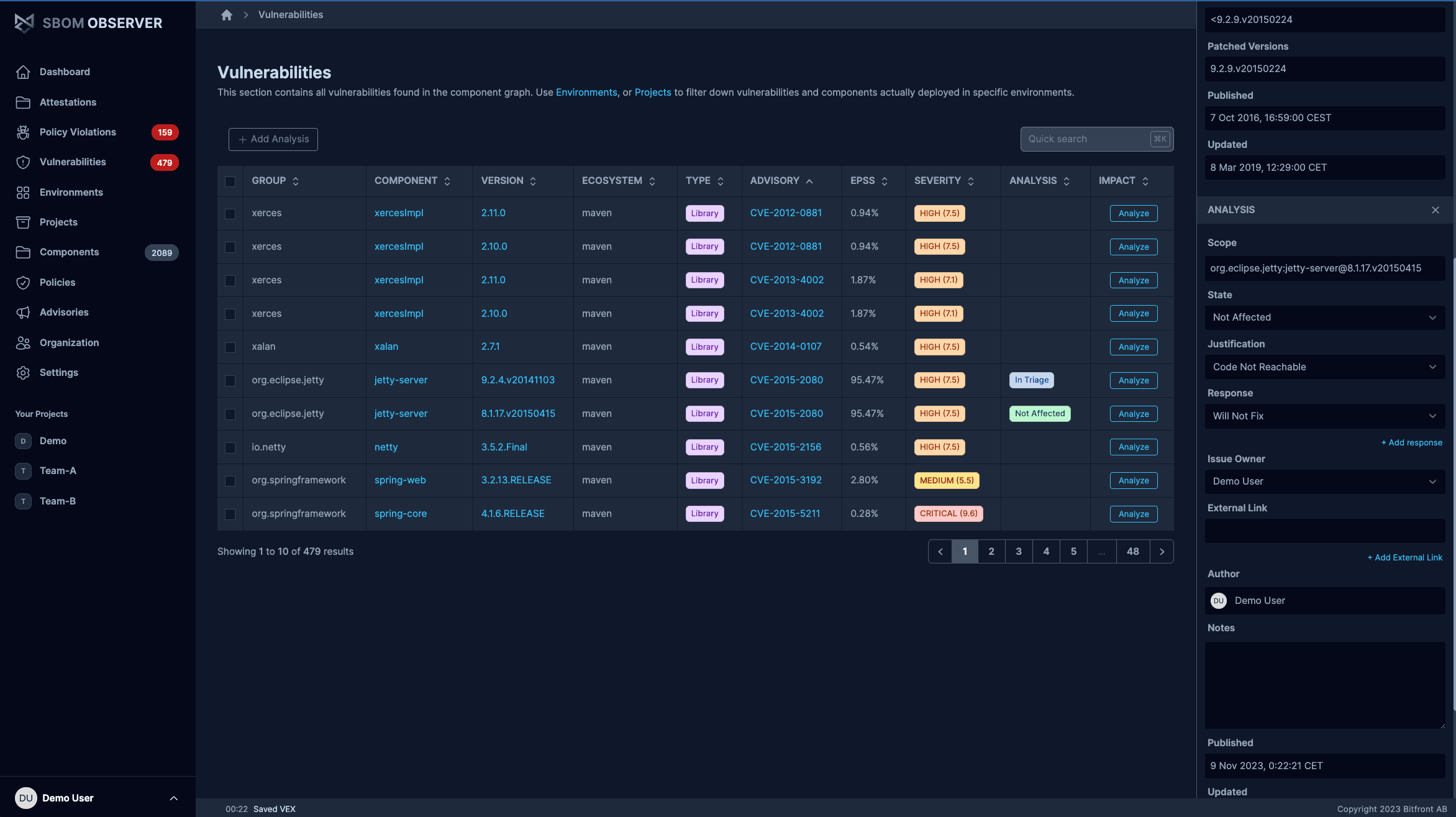 Contextual vulnerability intelligence